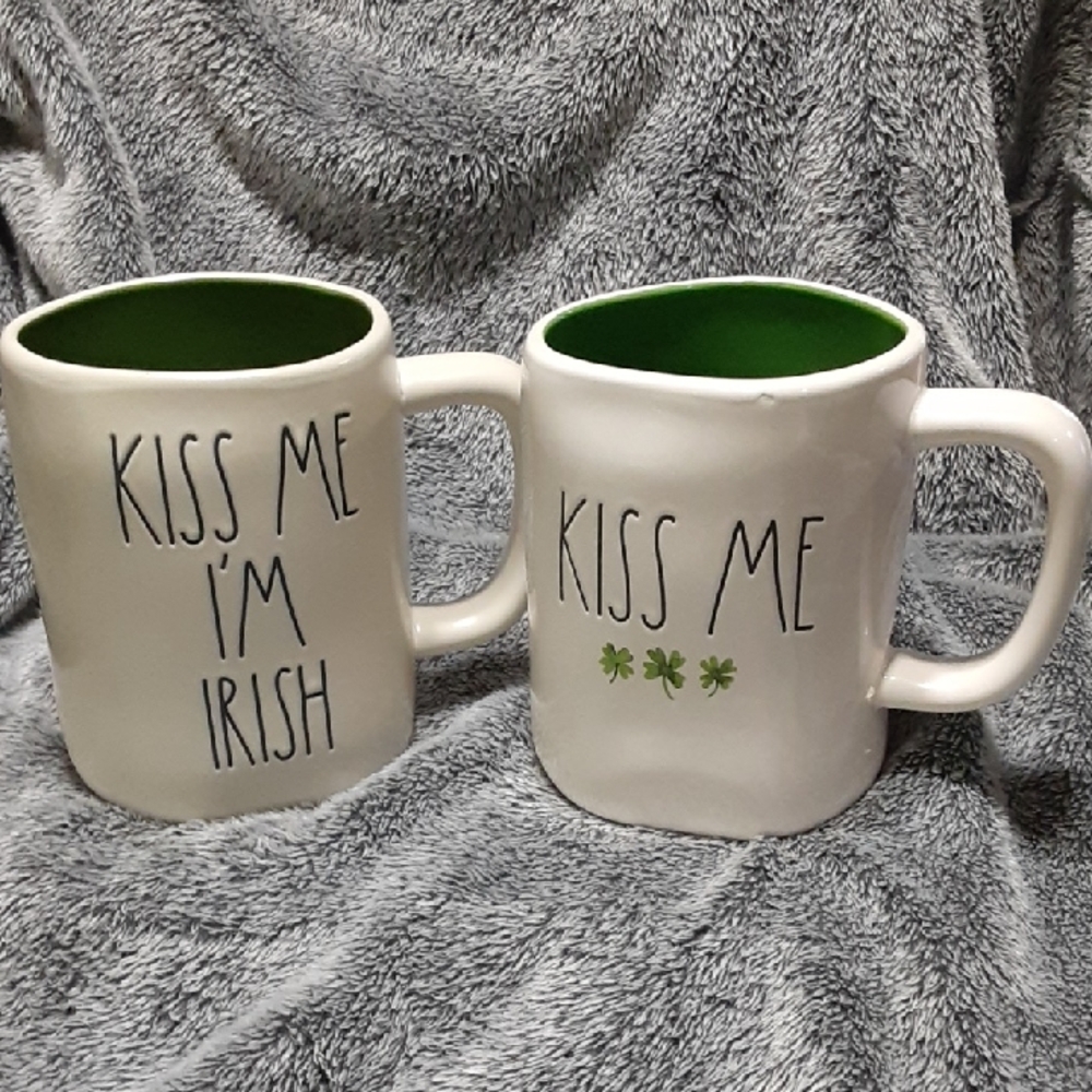 Set of Two Rae Dunn Coffee Mugs